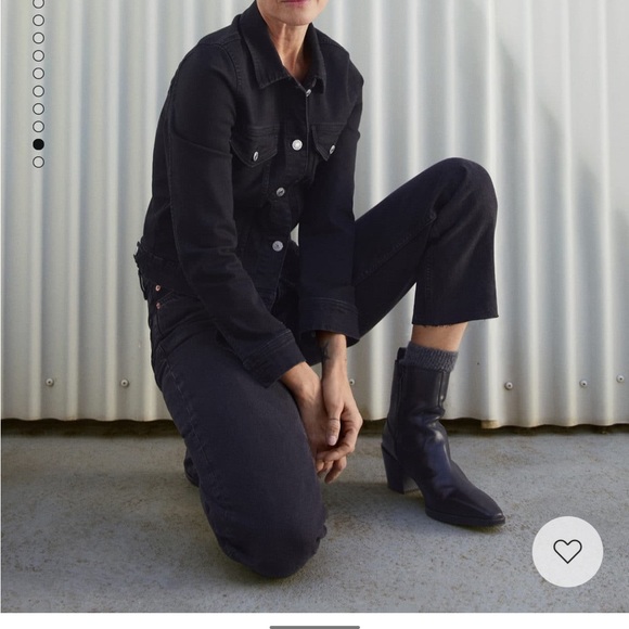 Mango high waist cropped straight jeans - Picture 3 of 8